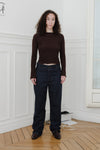 BASERANGE blue trousers (with back pockets) TRIN-CO-SP24 (TRIN)